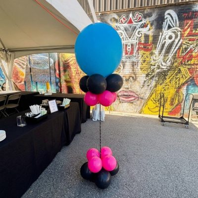 Bar Mitzvah Balloon Decor at the laneway Toronto