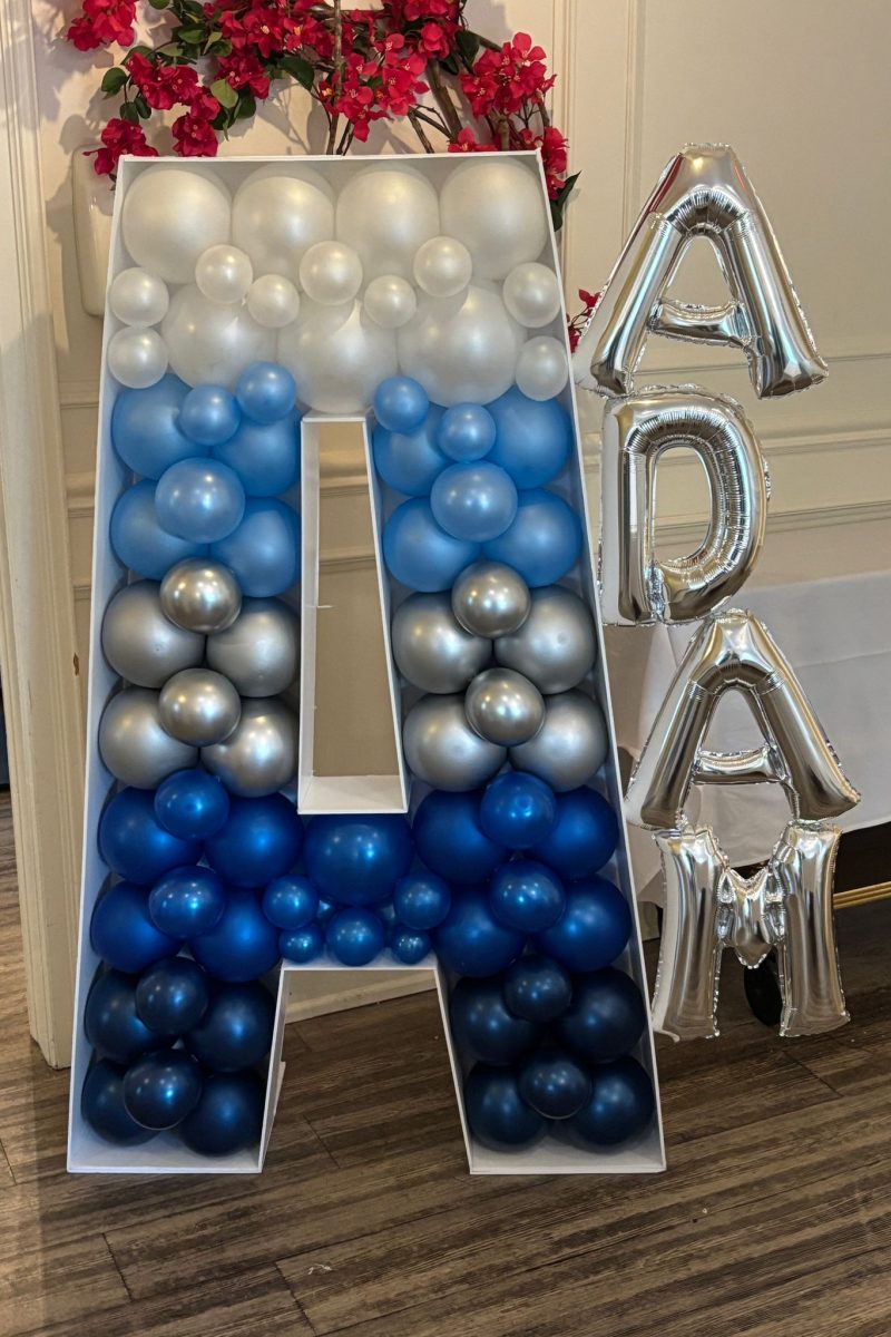 Bar Mitzvah Balloon Setup at Santorini Estiatorio – Markham, Ontario -TWSS Balloons Toronto (1)