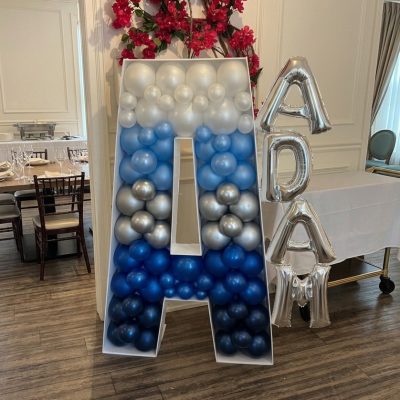 Bar Mitzvah Balloons at Santorini Estiatorio