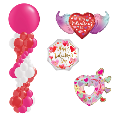 Valentines Bubble Column